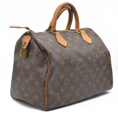 $1620 Louis Vuitton Monogram Speedy 30 SD1000 2000