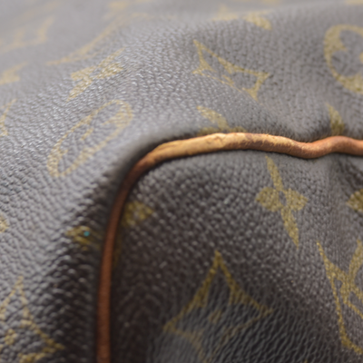 $1440 1988 Louis Vuitton LV Boston Bag Keepall 50 Brown Monogram VI883