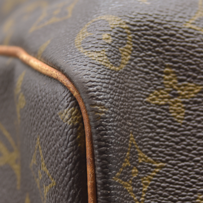 $1440 1988 Louis Vuitton LV Boston Bag Keepall 50 Brown Monogram VI883