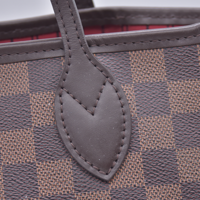 $2240 2020 Louis Vuitton Damier Ebene Neverfull MM with Pouch TX5220