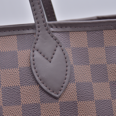 $2240 2020 Louis Vuitton Damier Ebene Neverfull MM with Pouch TX5220