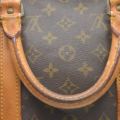 $1440 1988 Louis Vuitton LV Boston Bag Keepall 50 Brown Monogram VI883