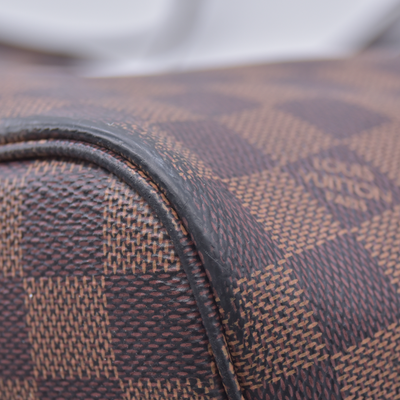 $2240 2020 Louis Vuitton Damier Ebene Neverfull MM with Pouch TX5220