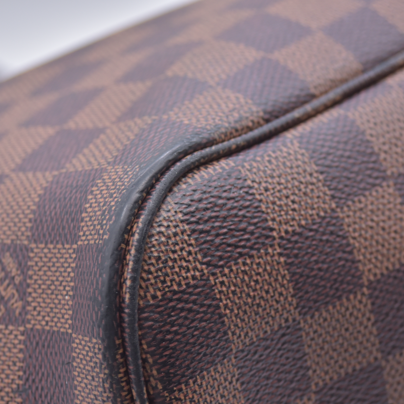 $2240 2020 Louis Vuitton Damier Ebene Neverfull MM with Pouch TX5220