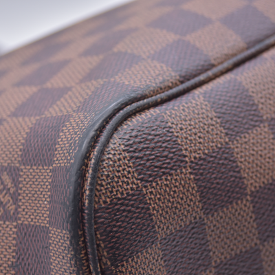 $2240 2020 Louis Vuitton Damier Ebene Neverfull MM with Pouch TX5220