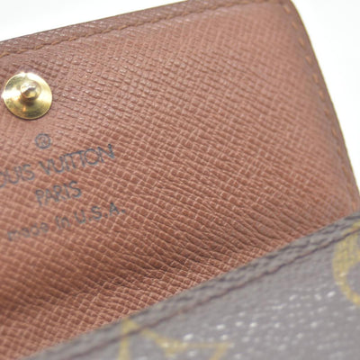 $345 Louis Vuitton Monogram Multicles 4 Ring Key Case Brown SD0030 CONSIGNMENT