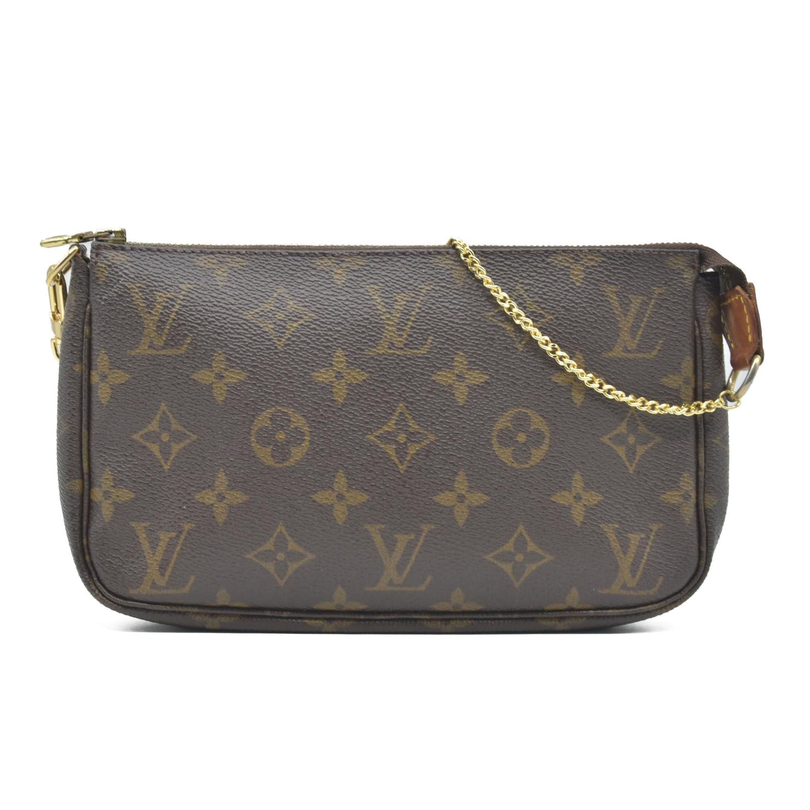 $1290 Louis Vuitton Monogram Pochette Accessories BJ0050