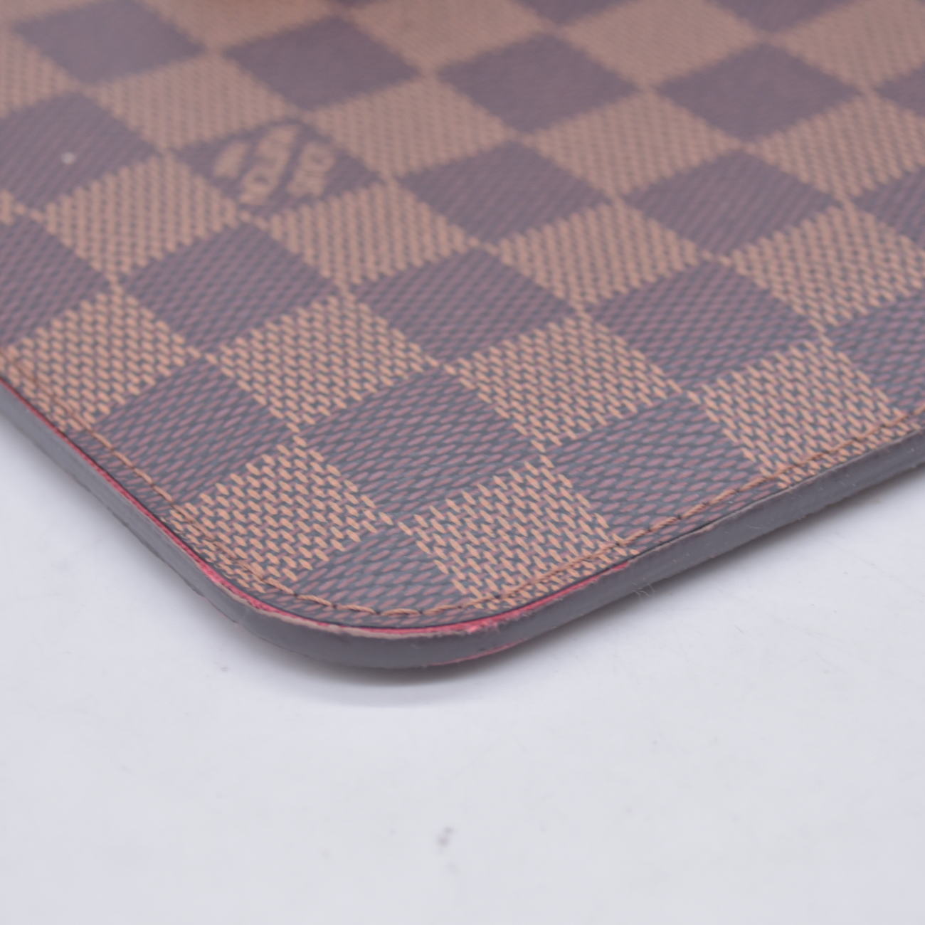 $2240 2020 Louis Vuitton Damier Ebene Neverfull MM with Pouch TX5220
