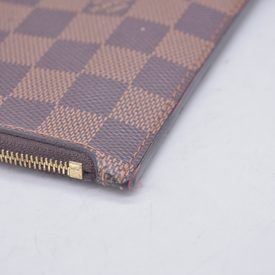 $2240 2020 Louis Vuitton Damier Ebene Neverfull MM with Pouch TX5220