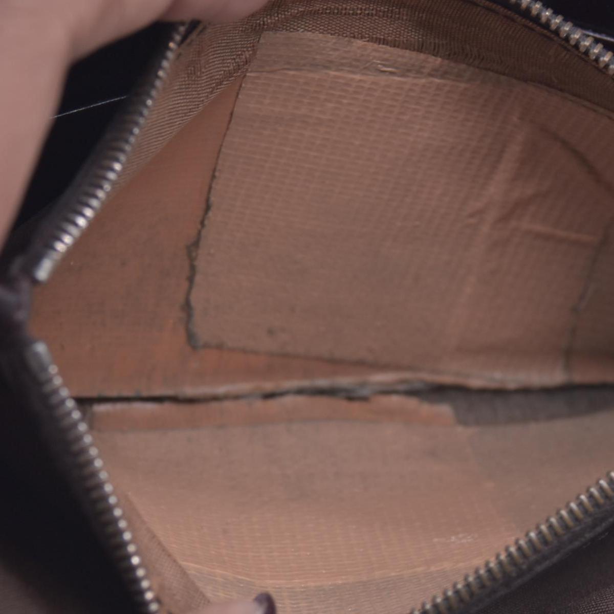 $580 DAMAGED FENDI Canvas FF Zucca Buckle Continental Flap Wallet Brown CONSIGNMENT 10021588