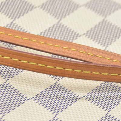 $2170 Louis Vuitton  Damier Azur Neverfull MM GM Pochette SD3147