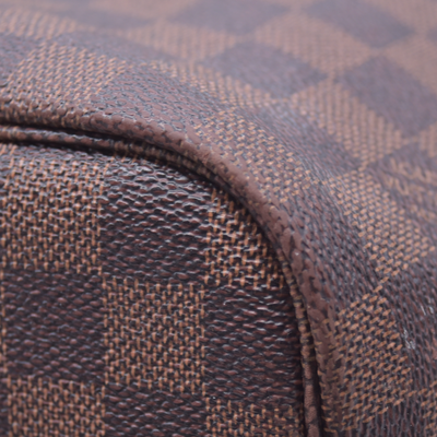 $2240 2018 Louis Vuitton Damier Ebene Neverfull MM with Pouch AR4188