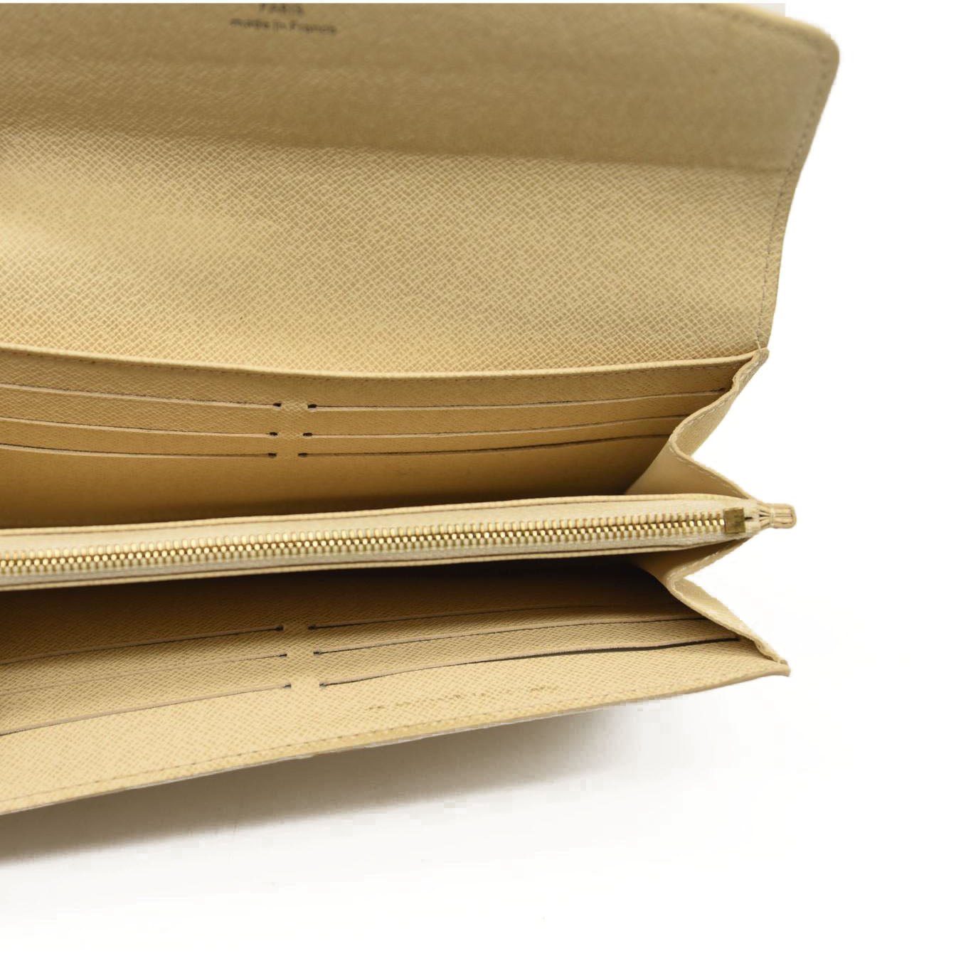 Louis Vuitton Damier Azur Sarah NM Flap Wallet White Canvas