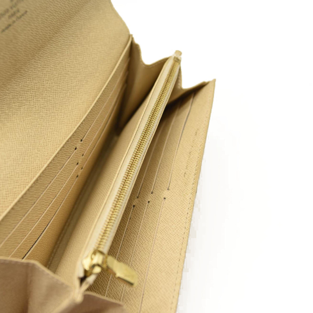 Louis Vuitton Damier Azur Sarah NM Flap Wallet White Canvas