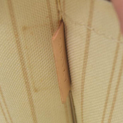 $2170 Louis Vuitton  Damier Azur Neverfull MM GM Pochette SD3147