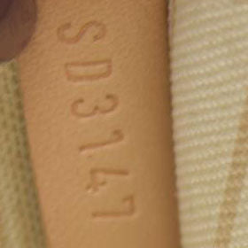 $2170 Louis Vuitton  Damier Azur Neverfull MM GM Pochette SD3147