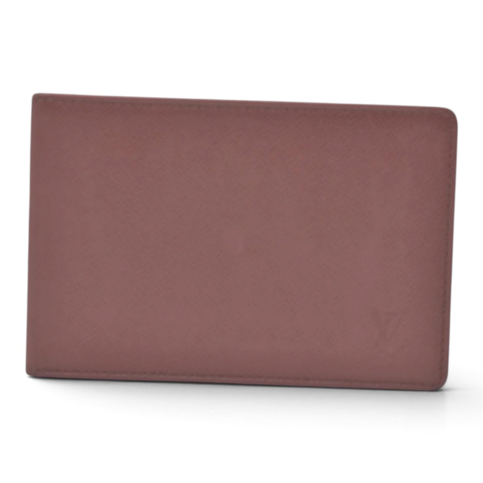 $320 LOUIS VUITTON Taiga Porte-Cartes Simple Cardholder CONSIGNMENT 10021592