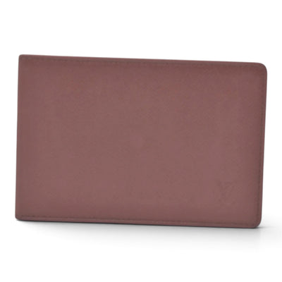 $320 LOUIS VUITTON Taiga Porte-Cartes Simple Cardholder CONSIGNMENT 10021592