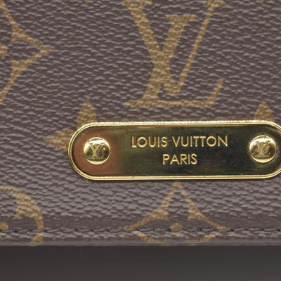 $1750 Louis Vuitton Monogram Wallet On Chain Lily