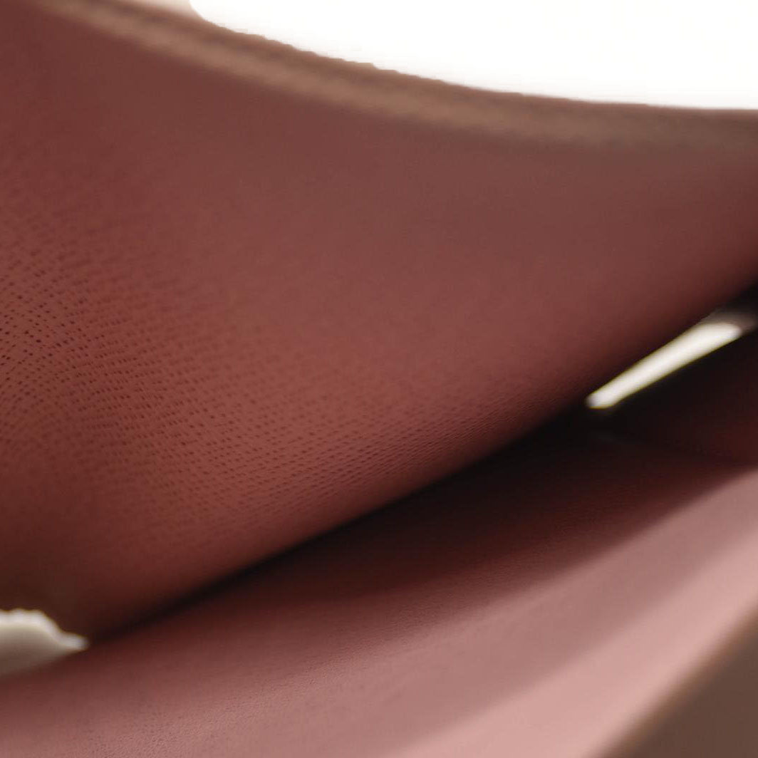 $575 LOUIS VUITTON Damier Azur Victorine Wallet Rose Ballerine