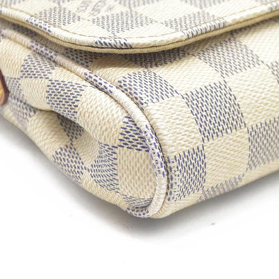 $1050 Louis Vuitton  Damier Azur Favorite PM DU0164