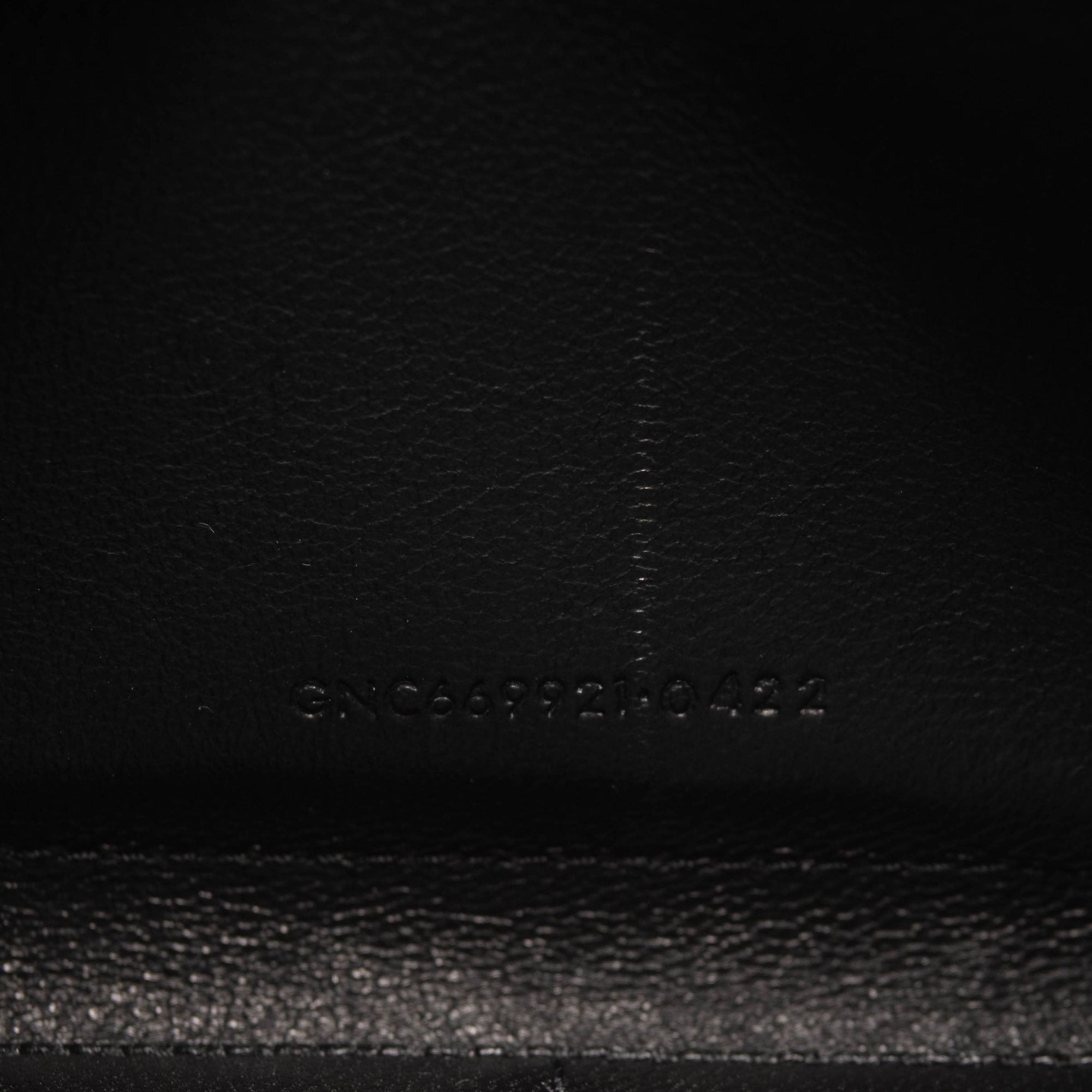NEW Saint Laurent Le Monogram YSL Glossy Wallet on Crossbody Chain Black Gold