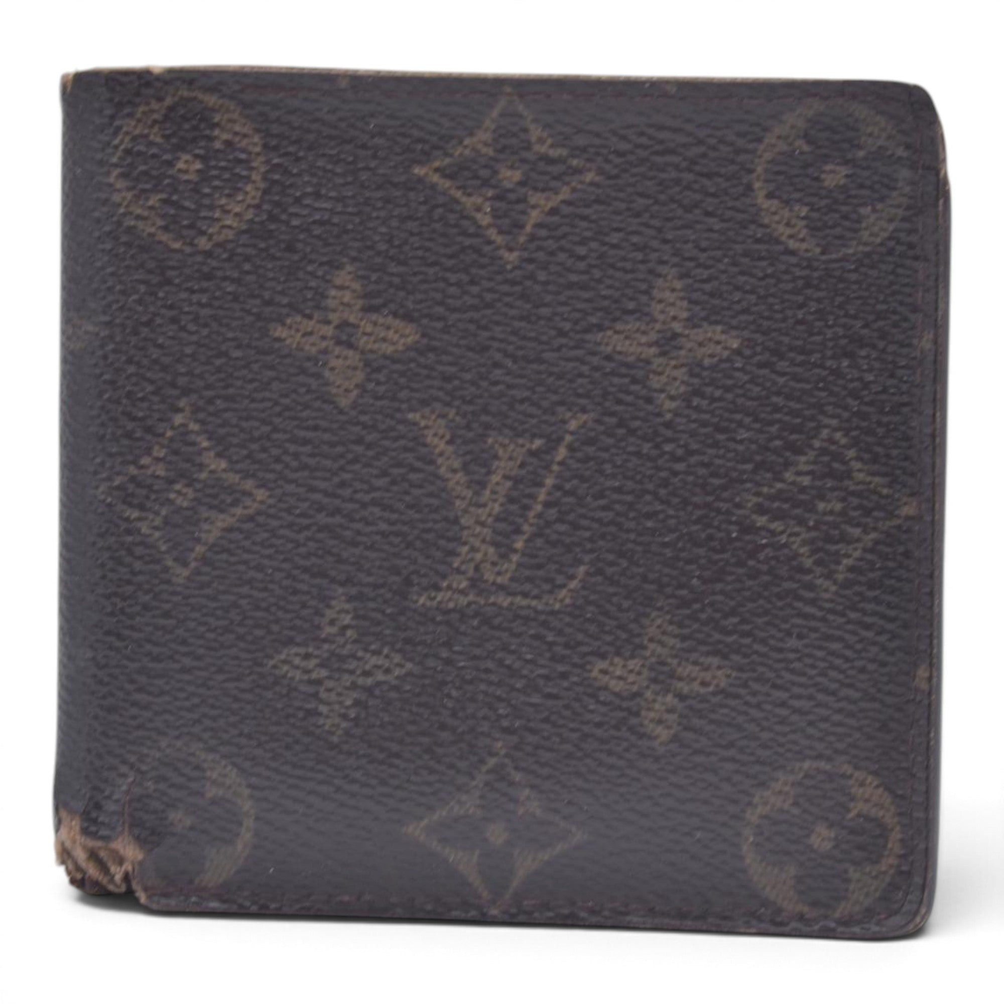 $480 LOUIS VUITTON Monogram Compact Bifold Wallet CONSIGNMENT 10021587