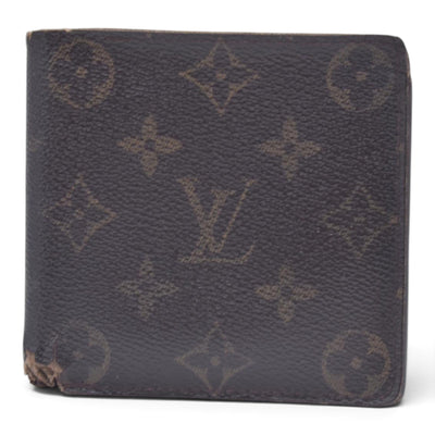 $480 LOUIS VUITTON Monogram Compact Bifold Wallet CONSIGNMENT 10021587