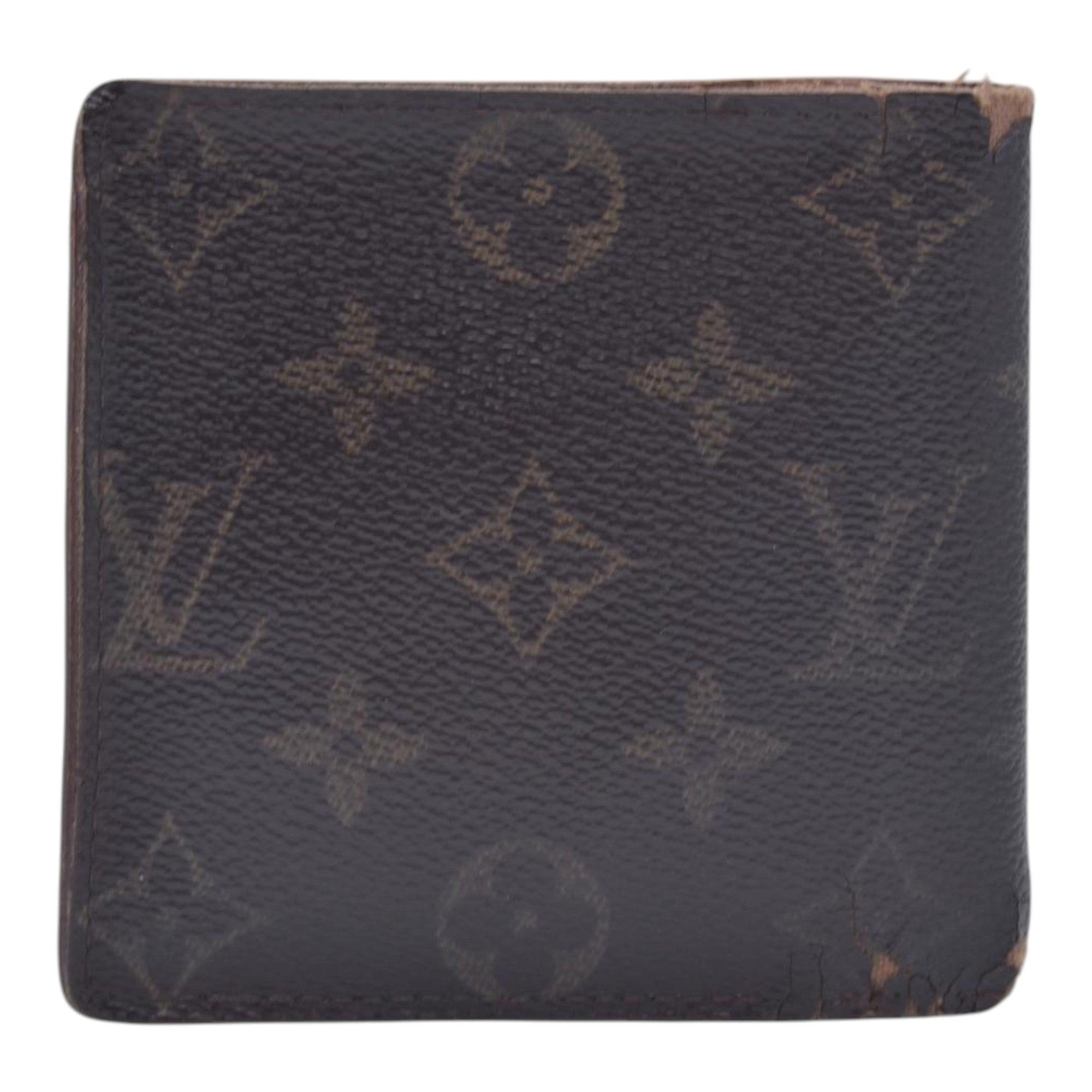 $480 LOUIS VUITTON Monogram Compact Bifold Wallet CONSIGNMENT 10021587