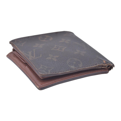 $480 LOUIS VUITTON Monogram Compact Bifold Wallet CONSIGNMENT 10021587