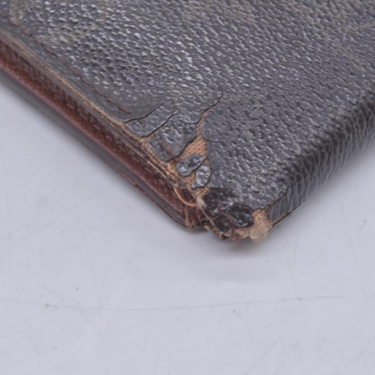 $480 LOUIS VUITTON Monogram Compact Bifold Wallet CONSIGNMENT 10021587