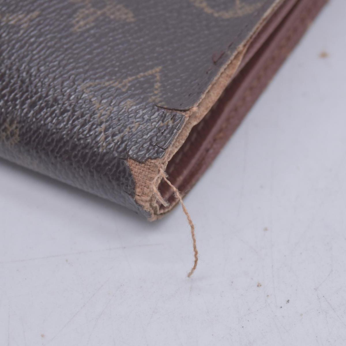 $480 LOUIS VUITTON Monogram Compact Bifold Wallet CONSIGNMENT 10021587