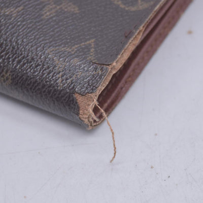 $480 LOUIS VUITTON Monogram Compact Bifold Wallet CONSIGNMENT 10021587