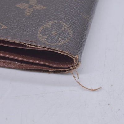 $480 LOUIS VUITTON Monogram Compact Bifold Wallet CONSIGNMENT 10021587