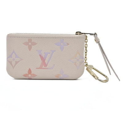 $625 Louis Vuitton  Empreinte Monogram Giant Key Pouch Dream Beige