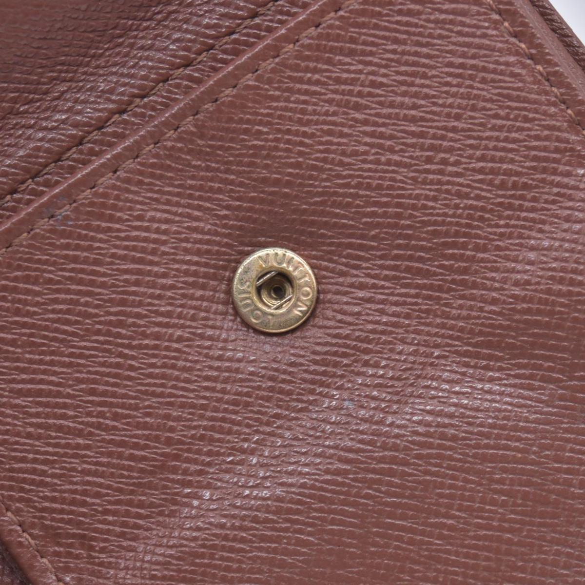 $480 LOUIS VUITTON Monogram Compact Bifold Wallet CONSIGNMENT 10021587