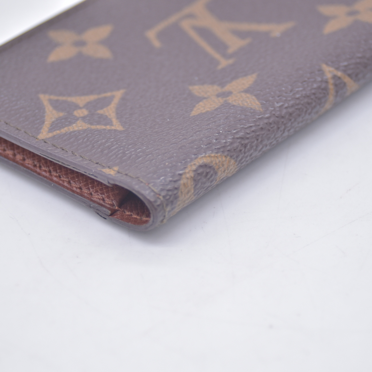 $395 1992 Louis Vuitton Bifold Slim Card Holder 0982