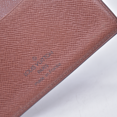 $395 1992 Louis Vuitton Bifold Slim Card Holder 0982