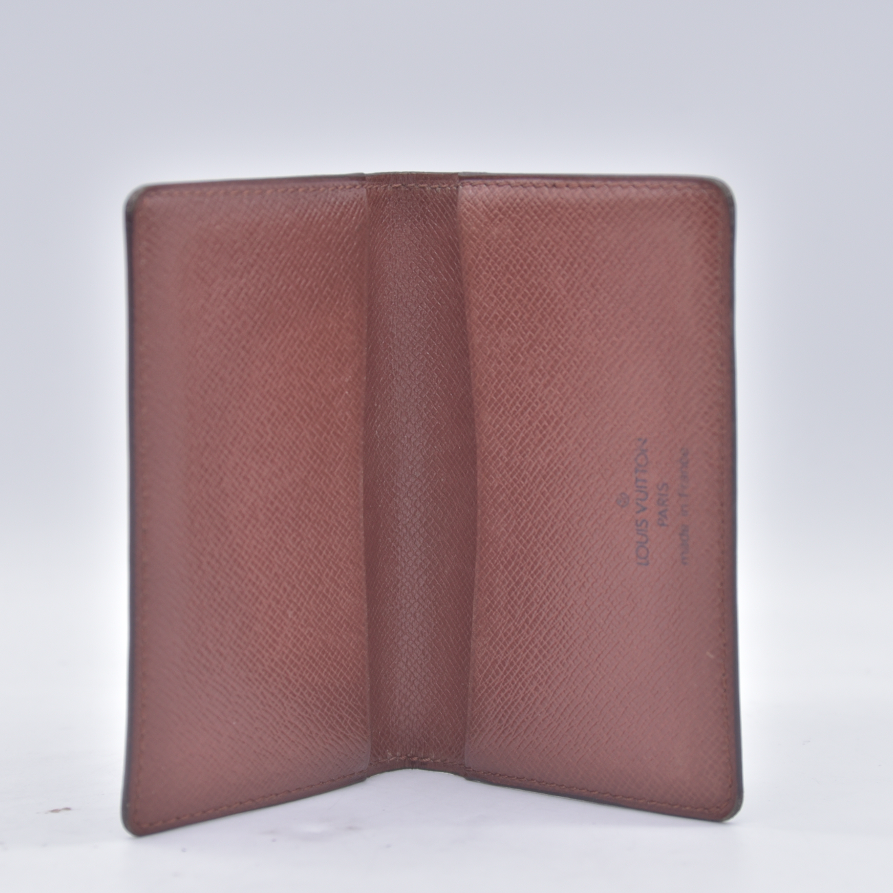 $395 1992 Louis Vuitton Bifold Slim Card Holder 0982