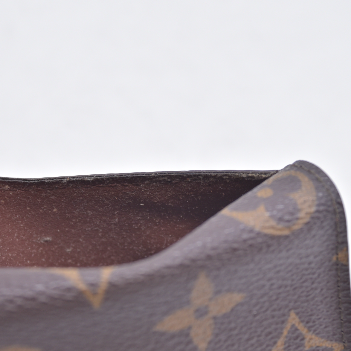 $395 1992 Louis Vuitton Bifold Slim Card Holder 0982