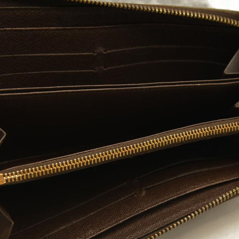 Louis Vuitton  Damier Ebene Zippy Wallet CA3049