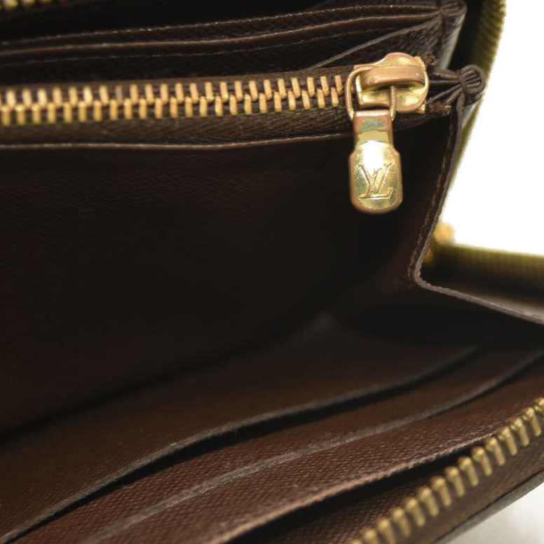 Louis Vuitton  Damier Ebene Zippy Wallet CA3049