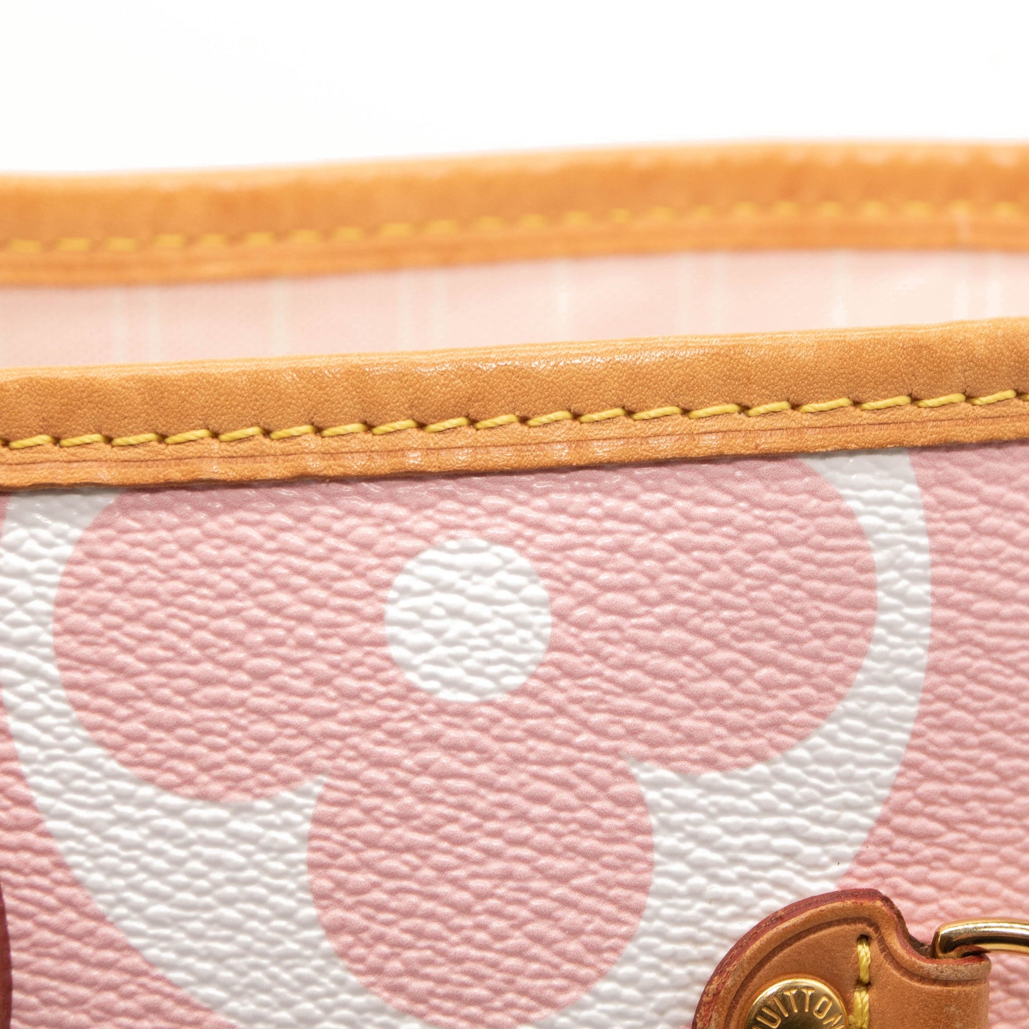 Louis Vuitton Monogram Giant By The Pool Neverfull MM Light Pink Tote