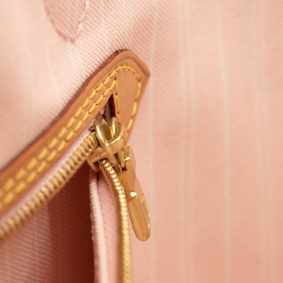Louis Vuitton Monogram Giant By The Pool Neverfull MM Light Pink Tote