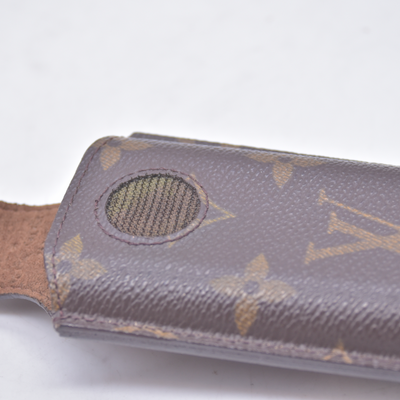 Louis Vuitton Etui Telephone International Monogram Phone Case Brown