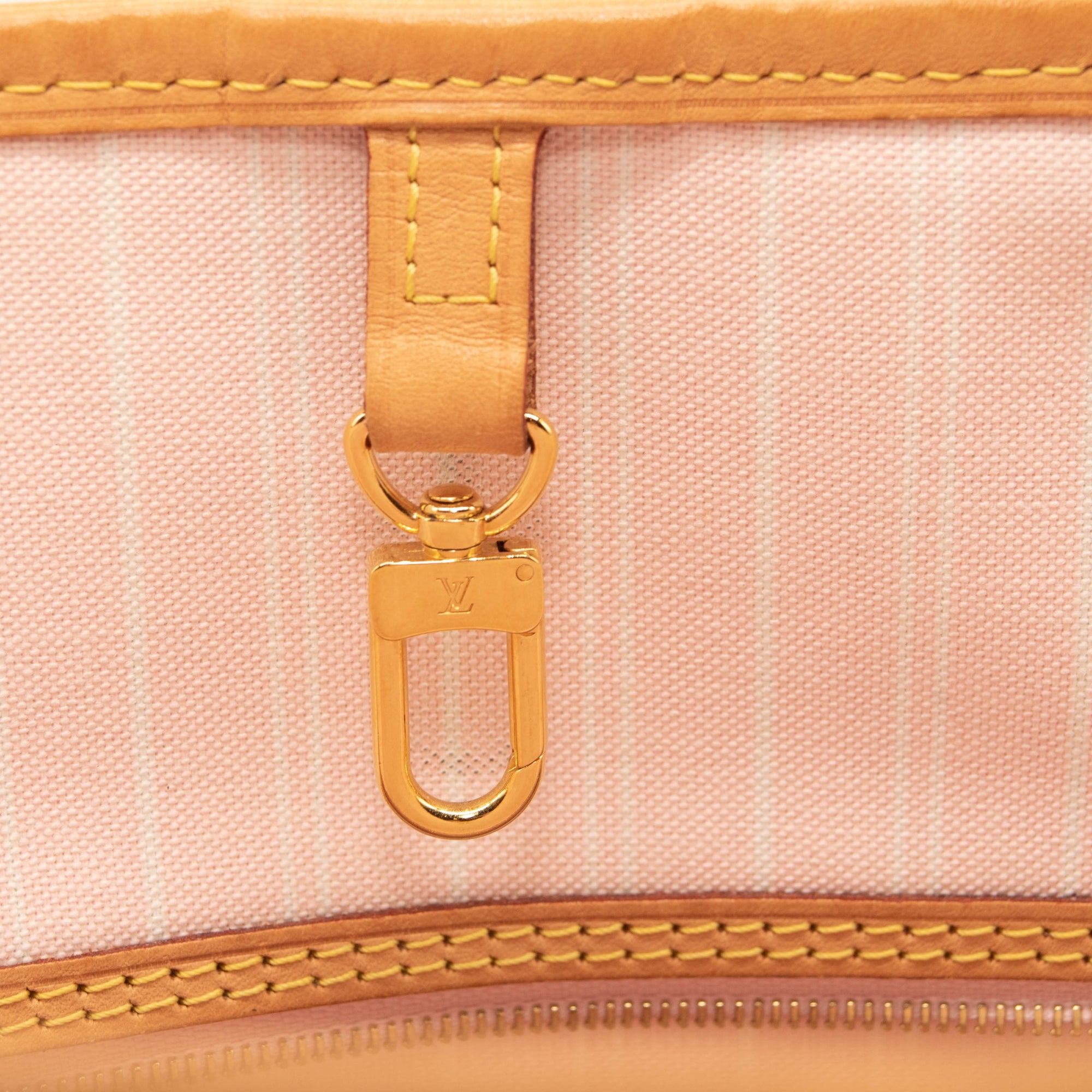 Louis Vuitton Monogram Giant By The Pool Neverfull MM Light Pink Tote