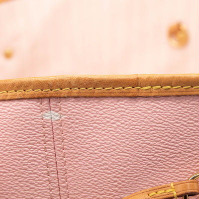 Louis Vuitton Monogram Giant By The Pool Neverfull MM Light Pink Tote
