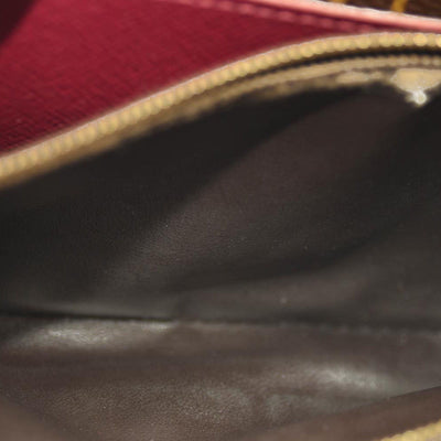 LOUIS VUITTON Monogram Emilie Wallet Fuchsia