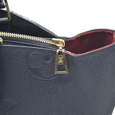 $3850 Louis Vuitton  Empreinte Monogram Giant Petit Palais Black