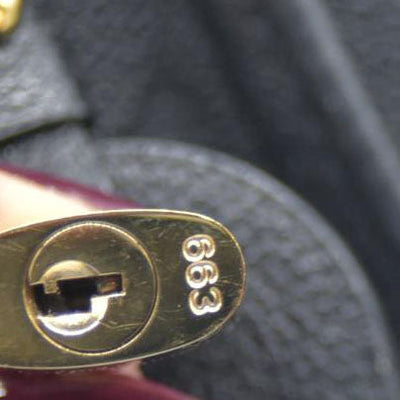 $3850 Louis Vuitton  Empreinte Monogram Giant Petit Palais Black